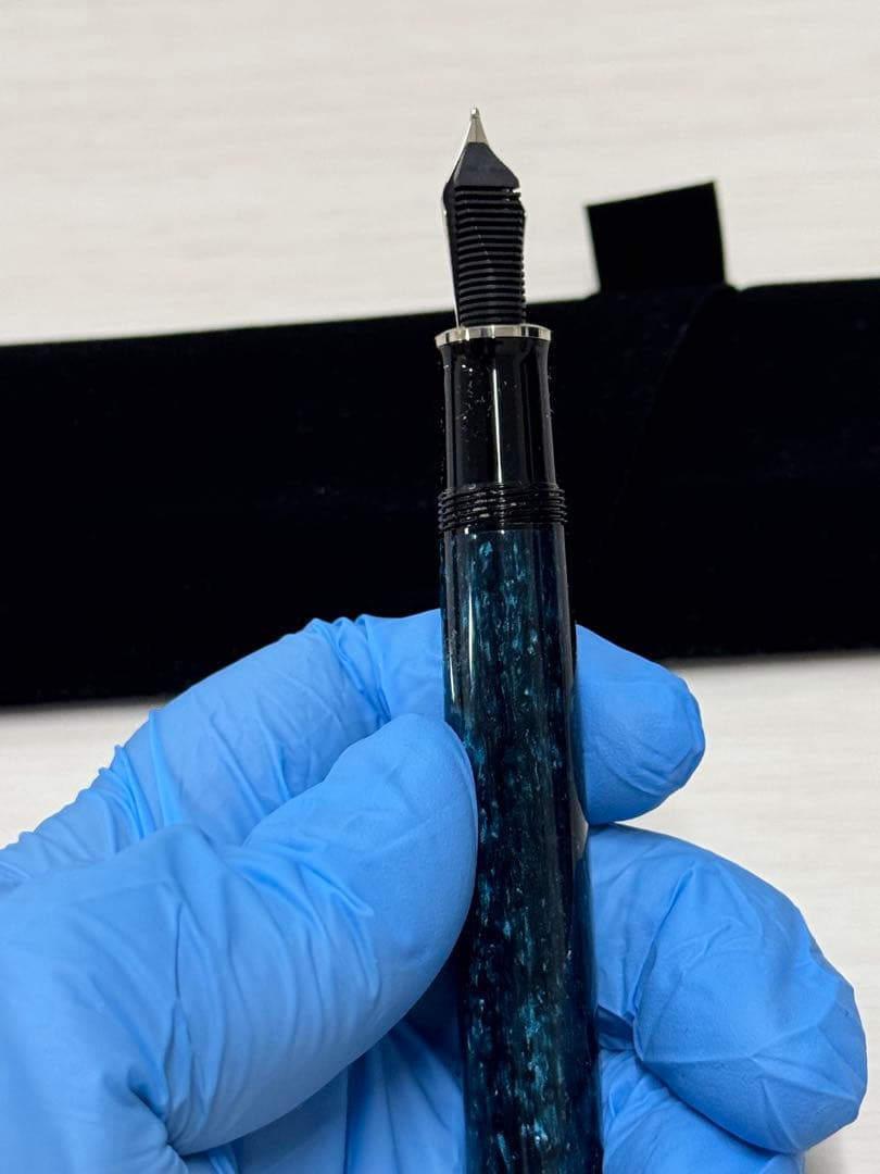 【超希少品】ペリカン　スーベレーン　M８０５　F　オーシャンスワール