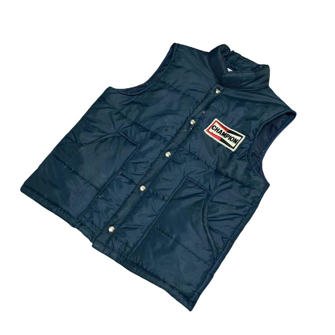70s USA製 champion レーシング ベスト チャンピオン プラグ
