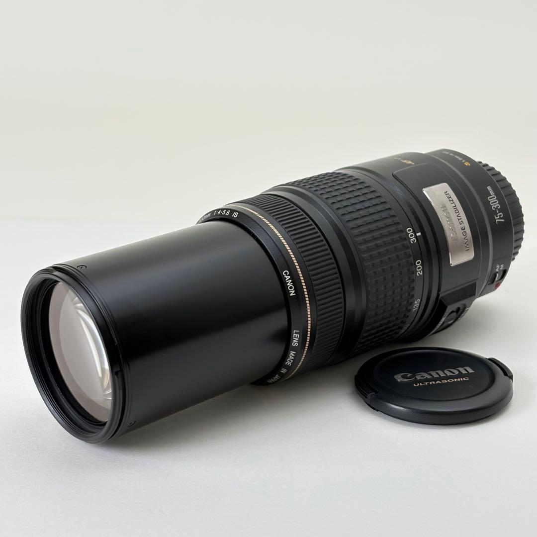 Canon キャノン　望遠レンズ　EF75-300mm F4-5.6 IS