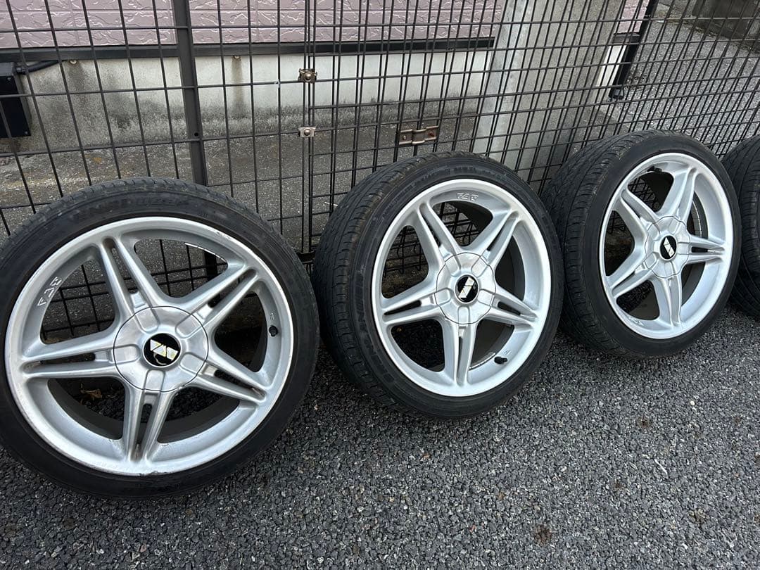 レア BWA 17インチ 7J+38 4穴 PCD100 4本セット イタリア製