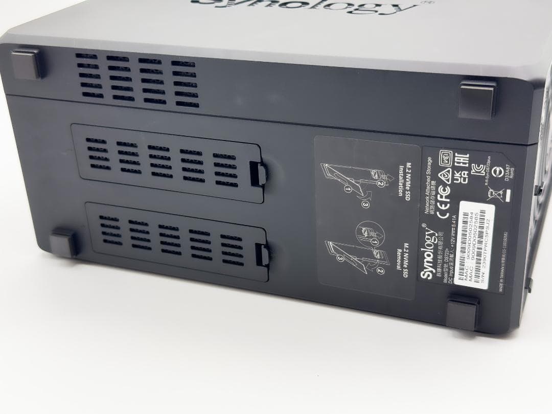 Synology DS723 + NAS 2ベイ