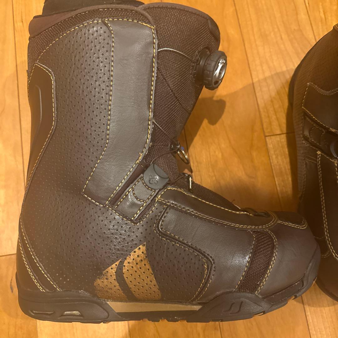 FLOW ZONE ブラウン スノーボードブーツ US8.5