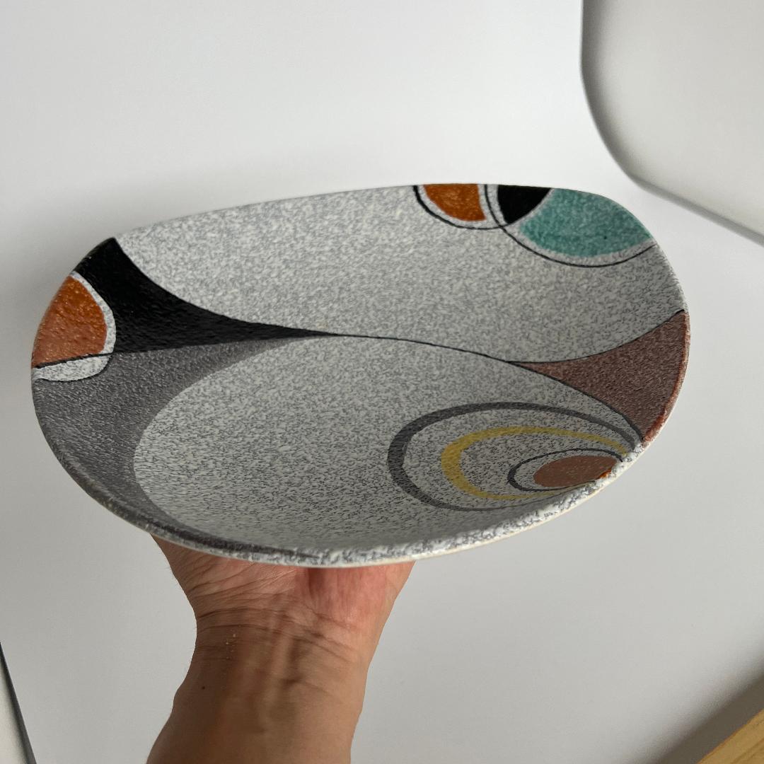 センターピース 1950年代 オランダ製 ゴーダ窯 ミッドセンチュリー 北欧