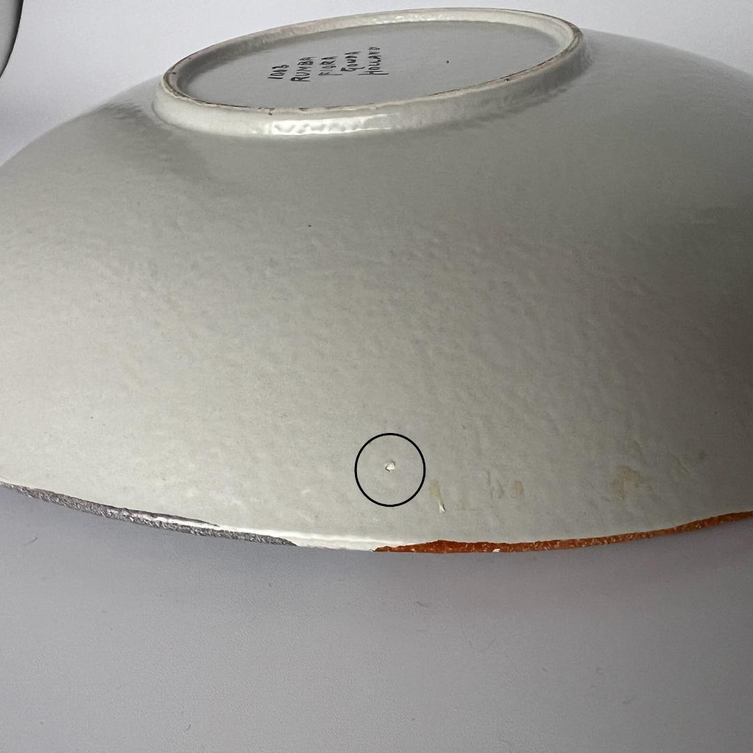 センターピース 1950年代 オランダ製 ゴーダ窯 ミッドセンチュリー 北欧