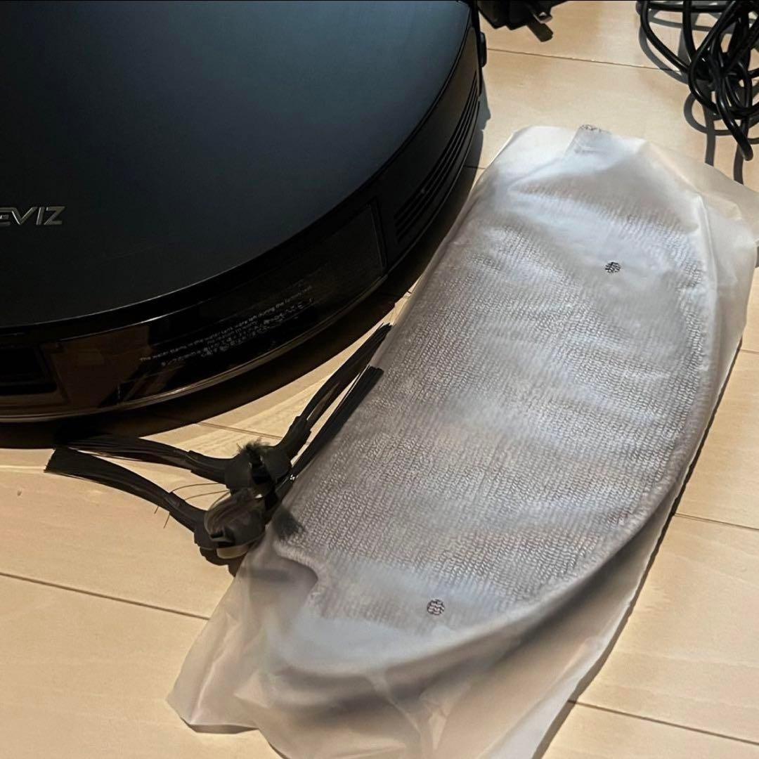 VIZ ロボット掃除機 本体　Faminode 水拭き両用　掃除機　黒