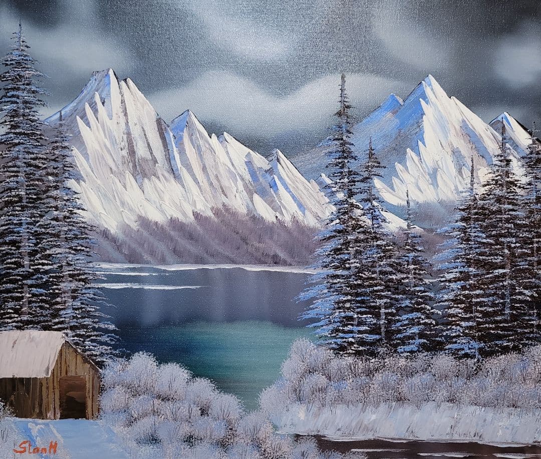 置物 WINTER MOUNTAINS