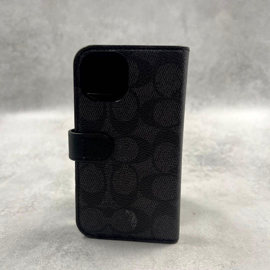 COACH シグネチャー ブック 13mini iPhoneケース 8286