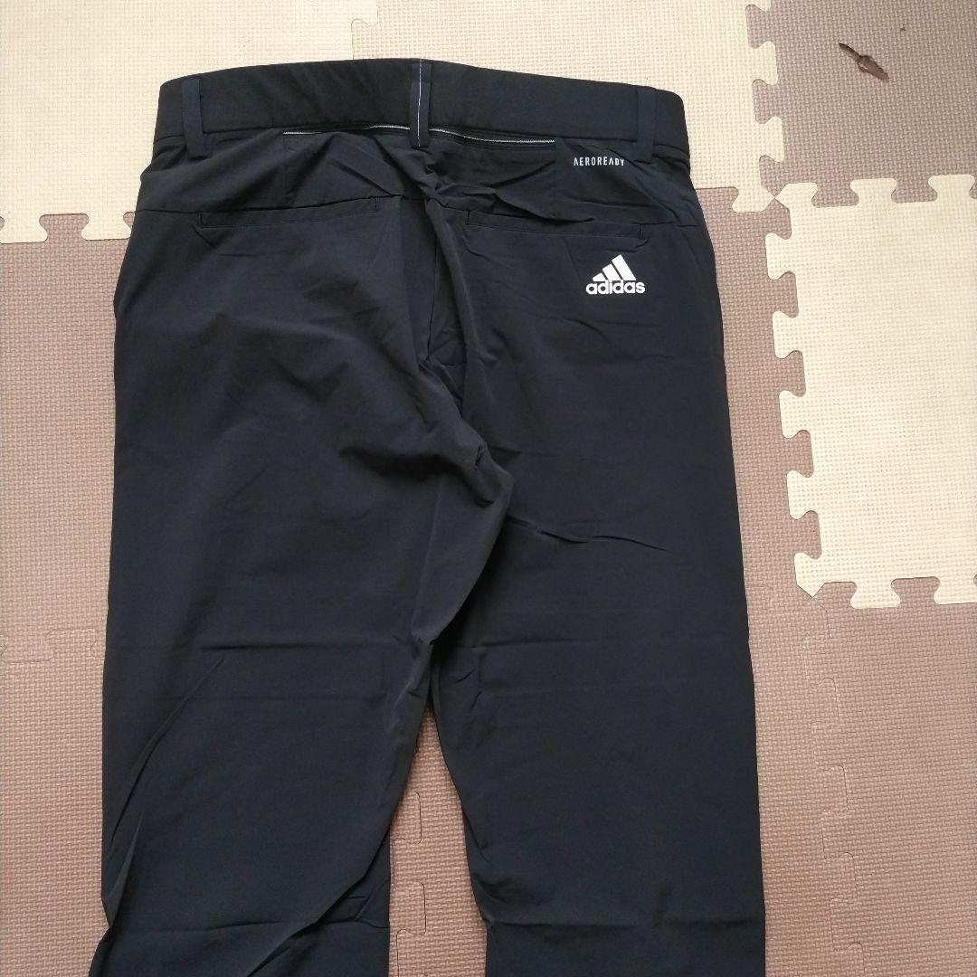 【新品未使用】アディダス ゴルフ サイドシームレスパンツ　ブルー　L 82