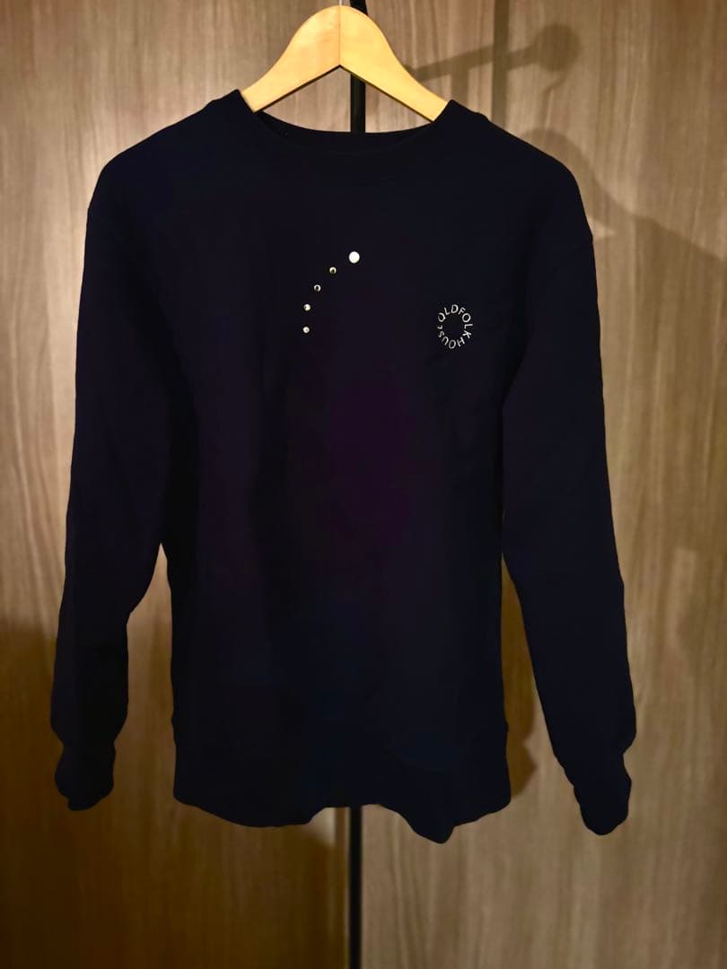 old falk house ネイビー トレーナー