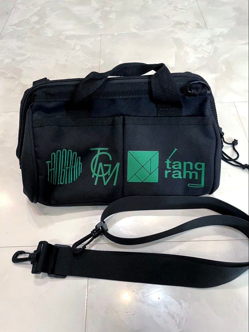 美品　完売　タングラム　カートバッグ　ラウンドバッグ　ショルダー