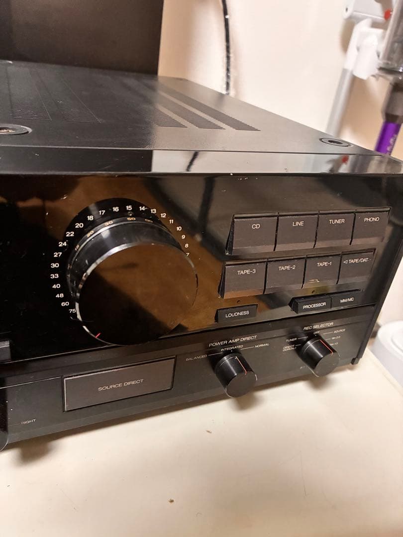 SANSUI サンスイ プリメインアンプ AU-α707i動作品