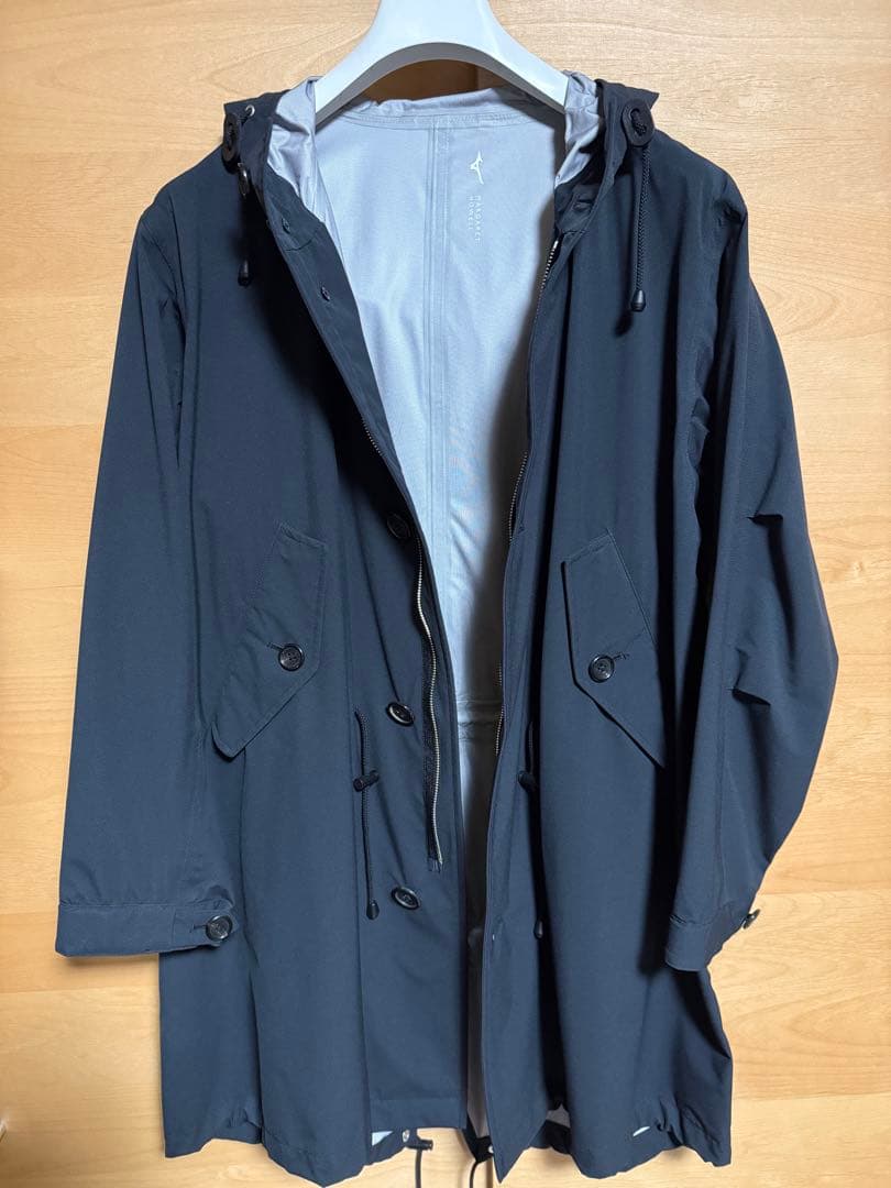 マーガレットハウエル　ミズノ　コラボ　レインコート