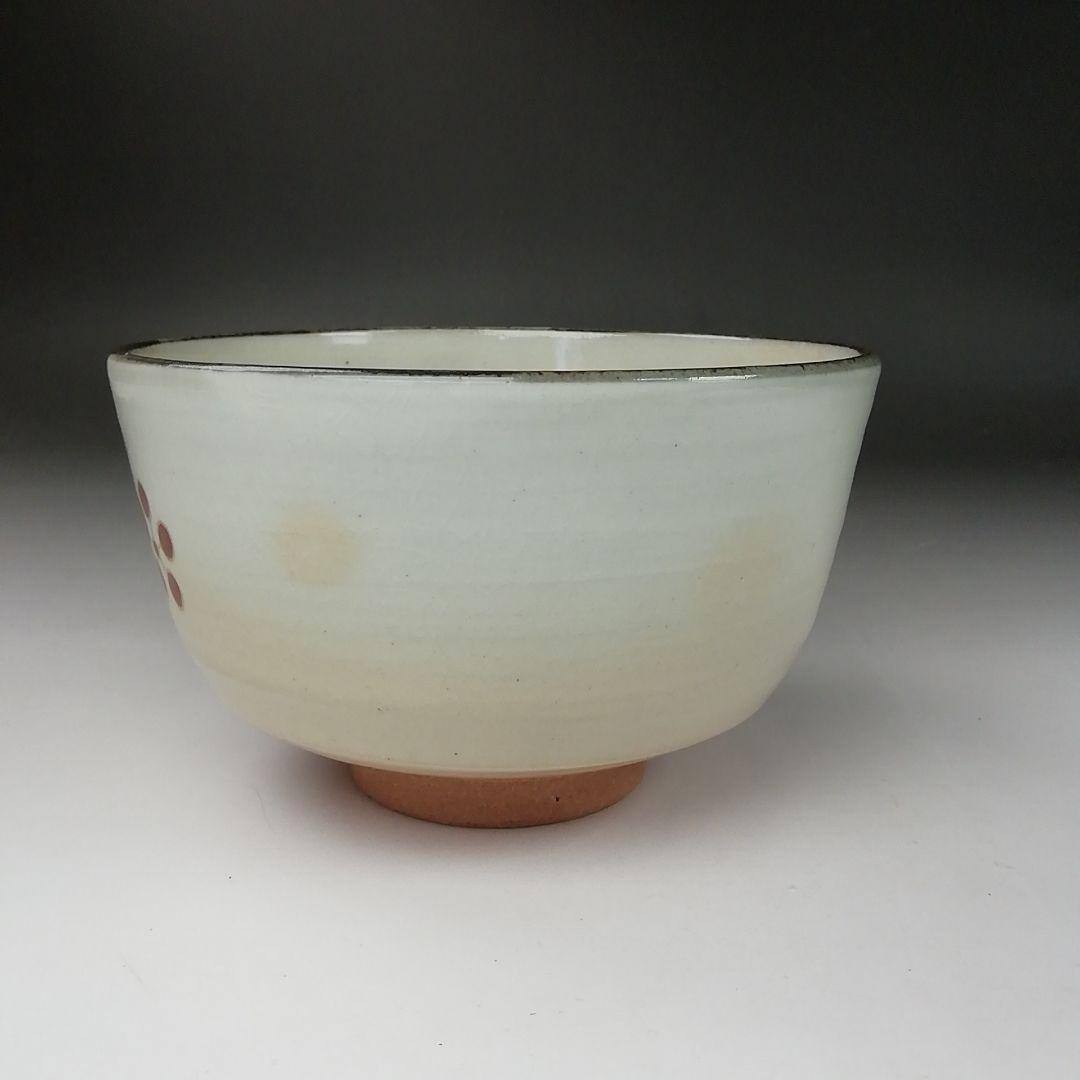 Ｔ３４８　茶碗　『乾山写　利休梅』『桃山窯　橋本喜泉 造』　共箱　抹茶碗　茶道具