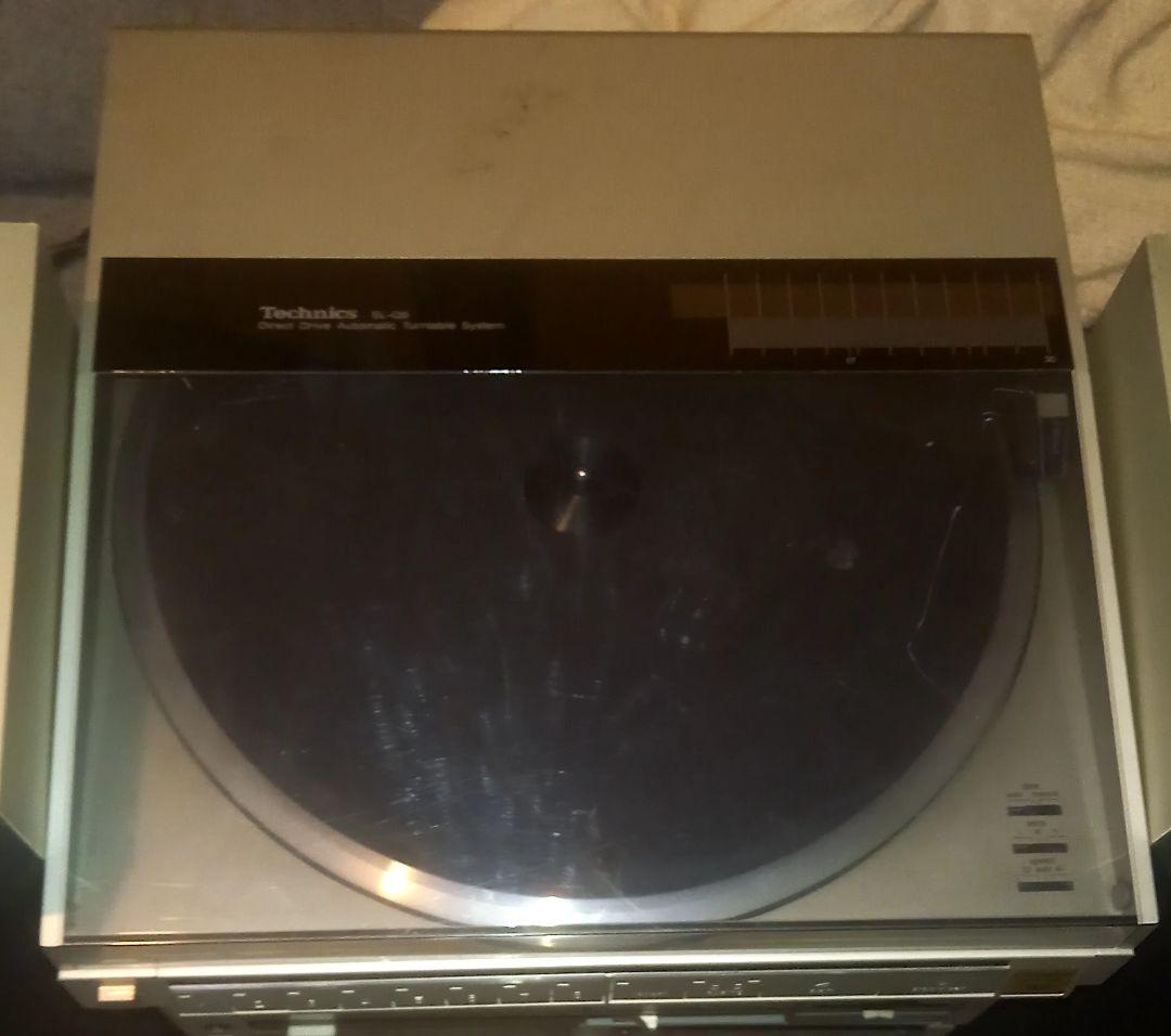 Technics　コンポ　レコードプレーヤー　カセットデッキ　アンプチューナー