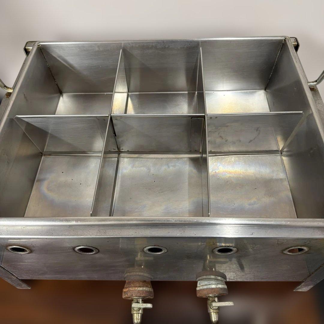 業務用 おでん鍋 ステンレス製調理器具 6コンパートメント付き