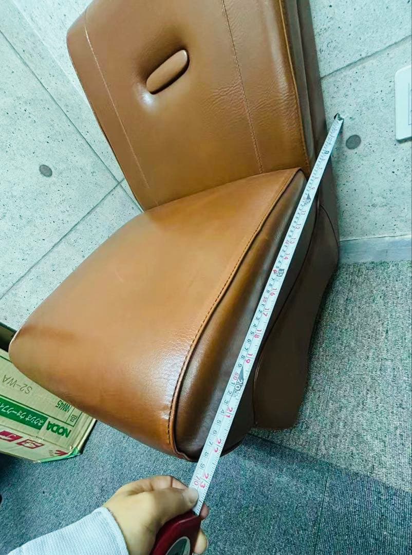 中古美品 シングル品本革業務ソファー 光製作所 8個セット