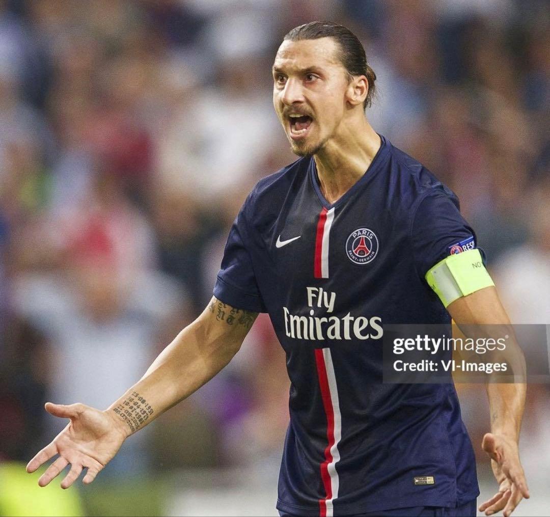 【美品！】14/15 PSG ♯10 イブラヒモヴィッチ【Lサイズ相当】