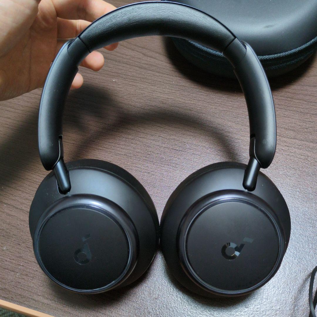 soundcore SPACE Q45 ワイヤレスヘッドフォン　ブラック