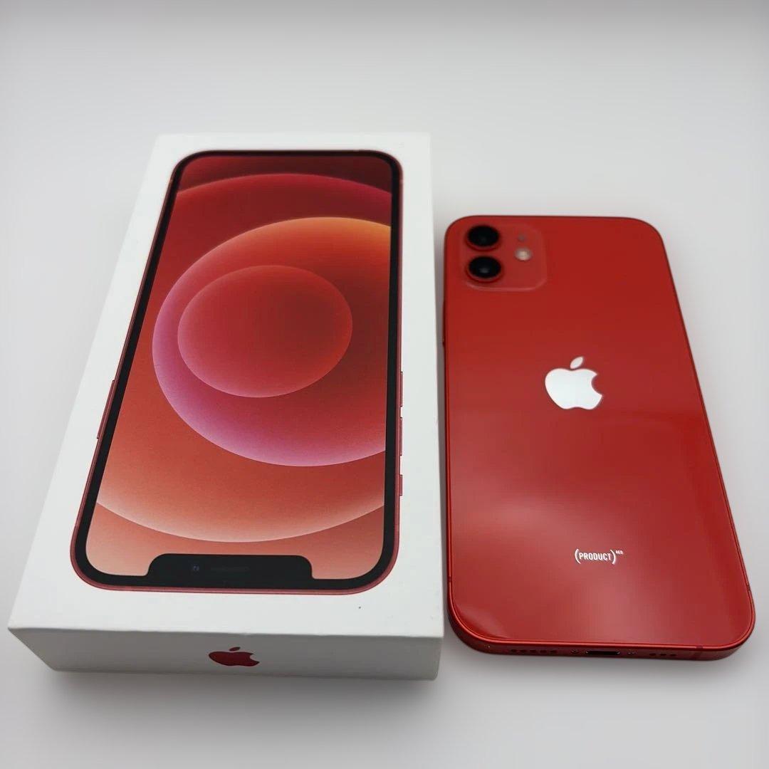 iPhone12 64GB バッテリー100% SIMフリー　箱付き