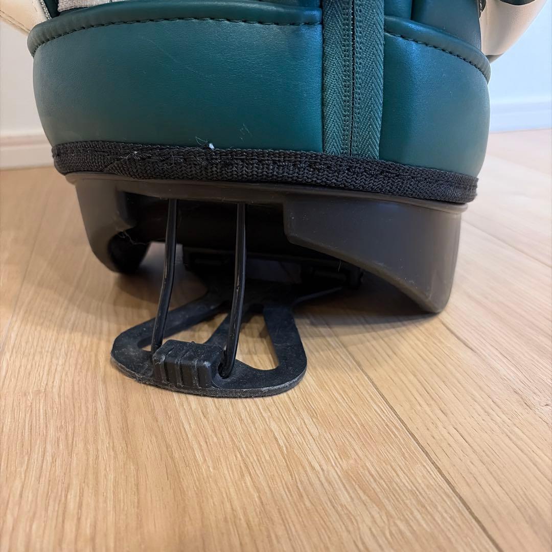 パーリーゲイツ　マーケット　ボーダー　グリーン　スタンドキャディバッグ