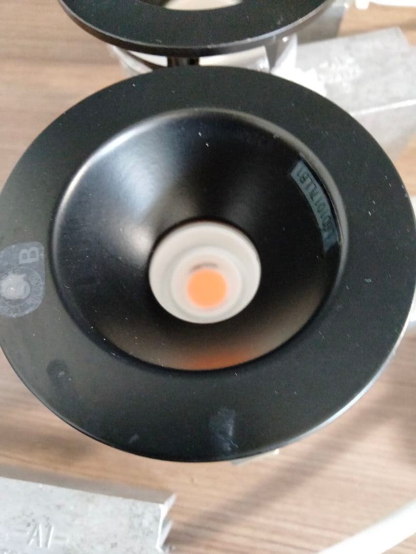 Panasonic 黒のダウンライト 6個セット22年製(Z-2504JK3)