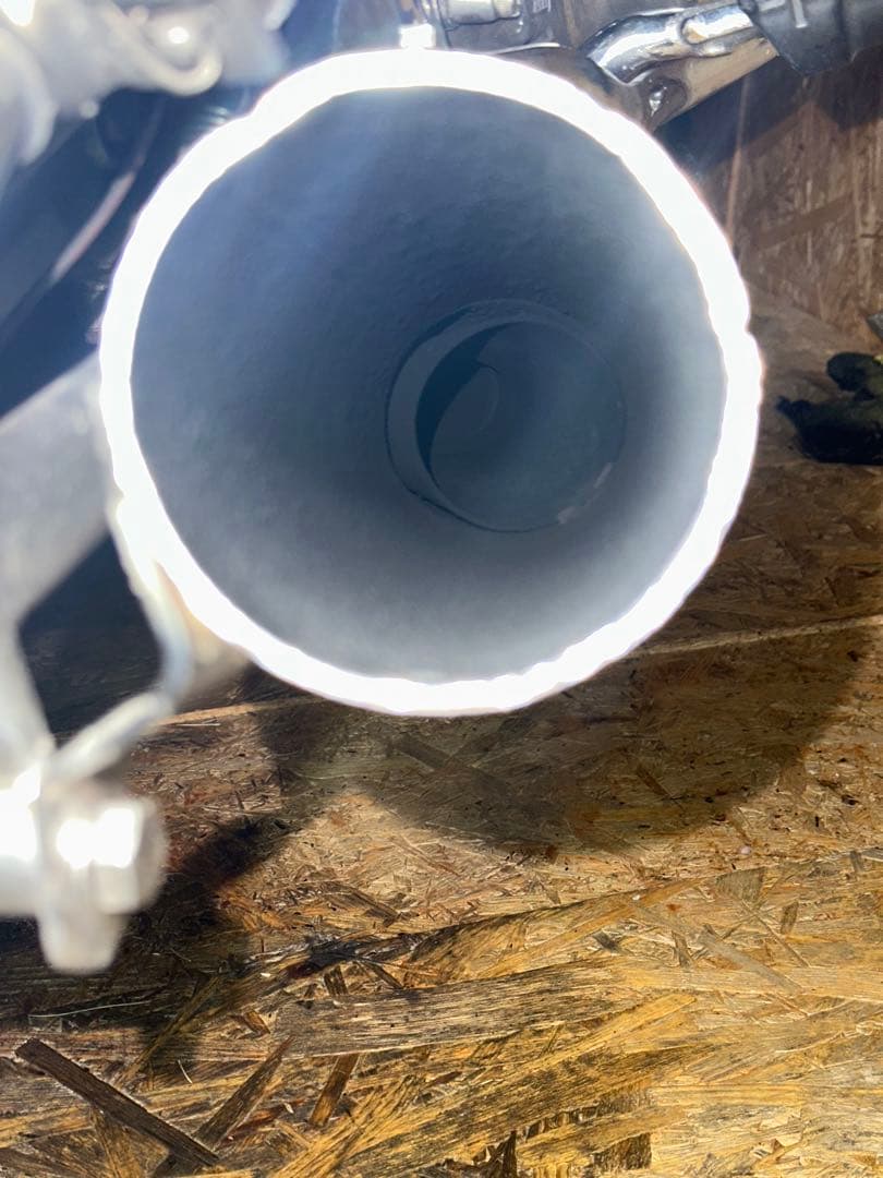 GS400 ヨシムラタイプマフラー　二重構造　当時物