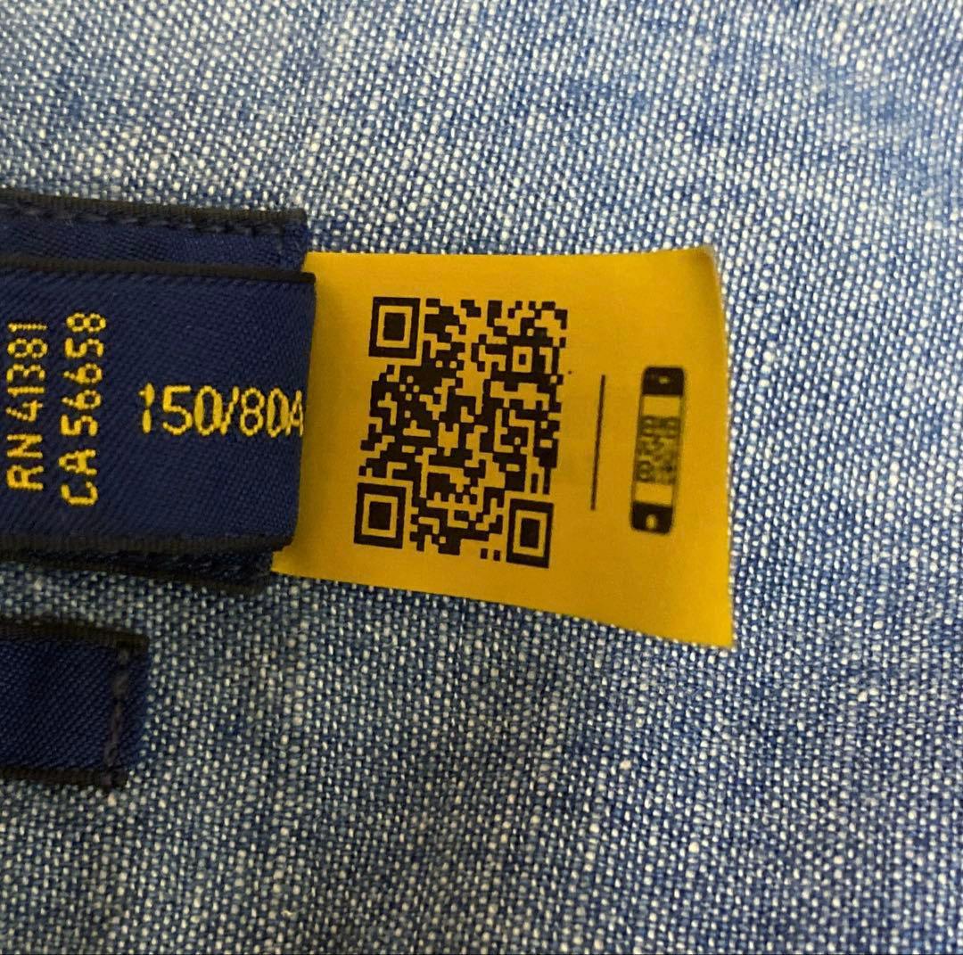 POLO RALPH LAUREN ポロ　スリムフィット　ダンガリーシャツ