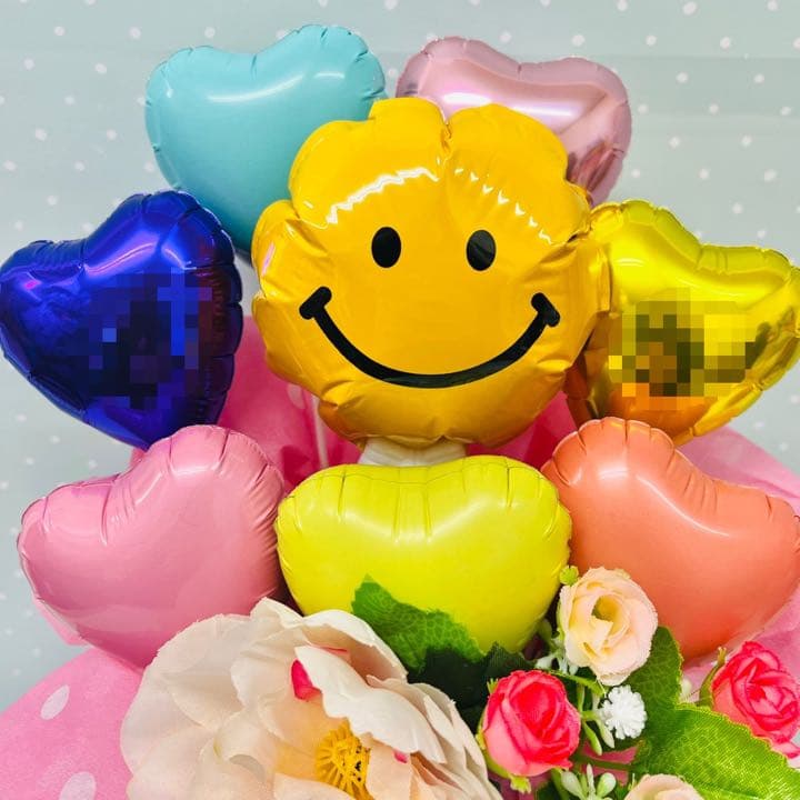 バルーンギフト　置き型　スマイリー