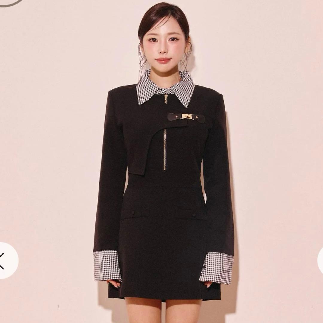 Randy アシンメトリーバックルハウンドワンピース S