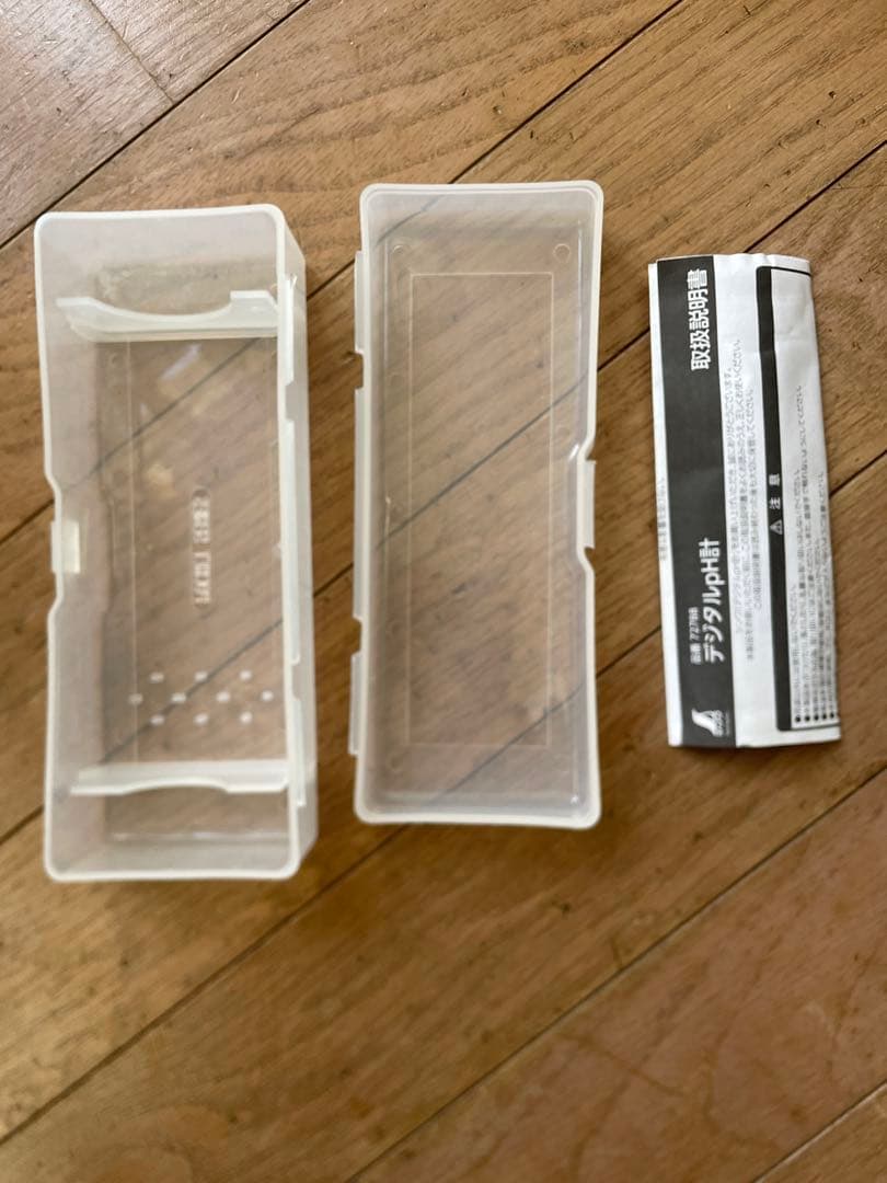 【中古品】デジタルph計 シンワ No72788 ペーハー測定 標準液2回分付