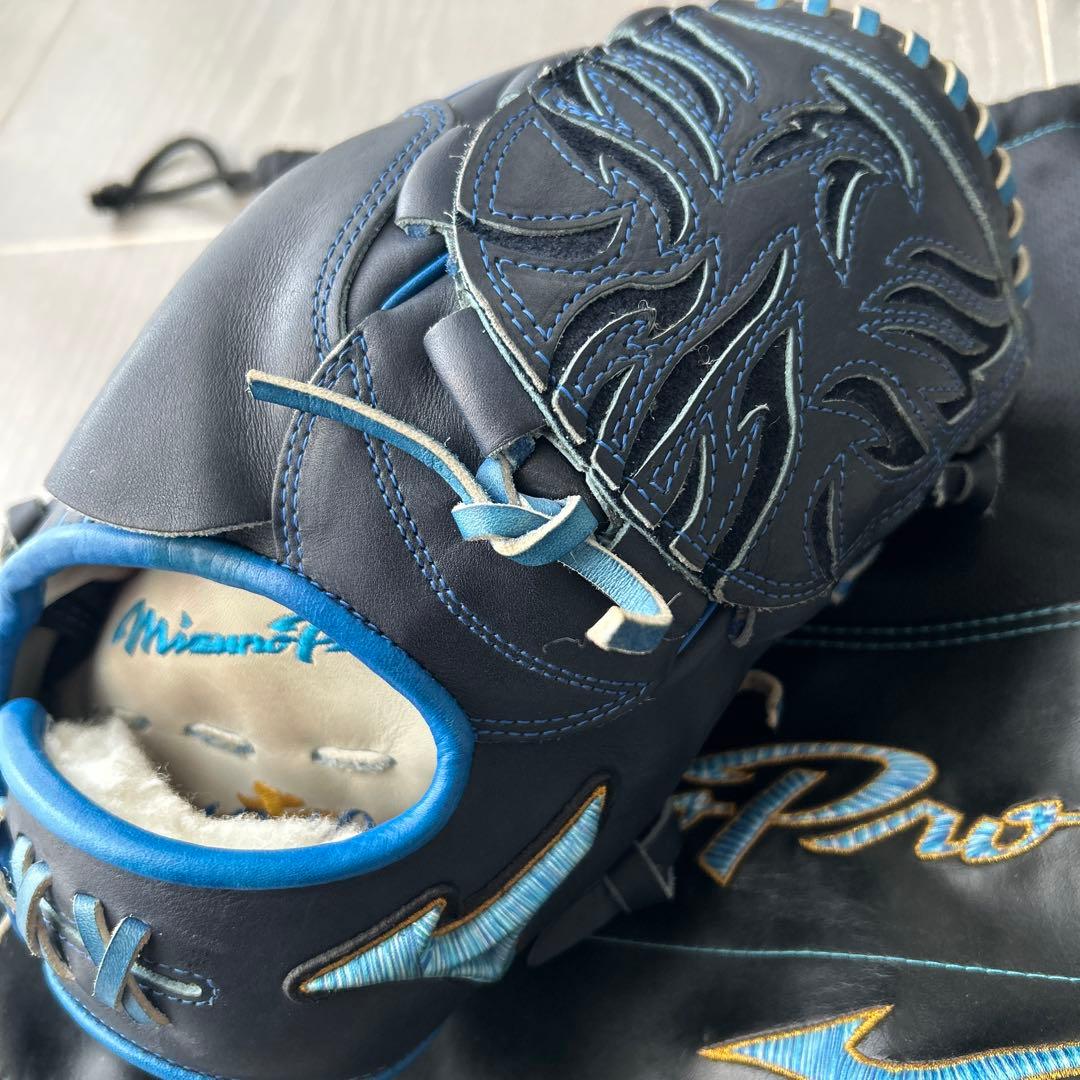 美品！ミズプロ 軟式投手用オーダーグローブ