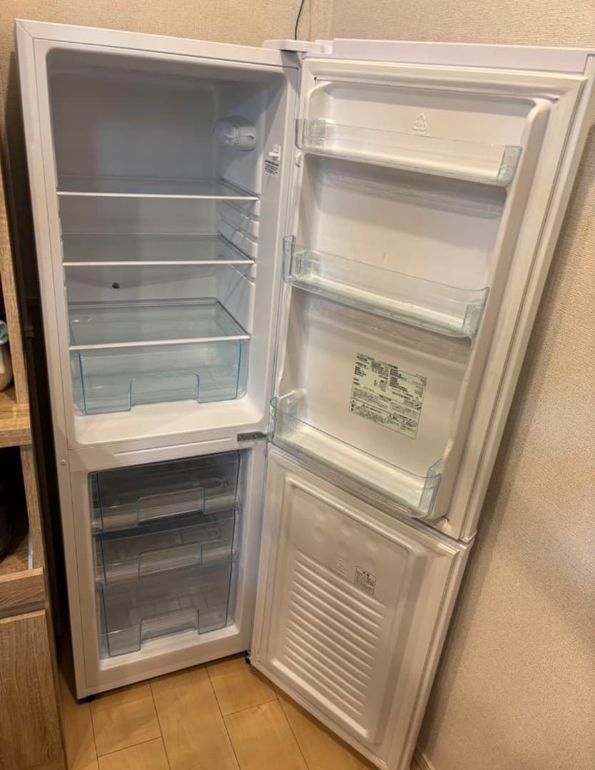 2023年製　アイリスオーヤマ 冷蔵庫 ホワイト162L たのメル便送料無料