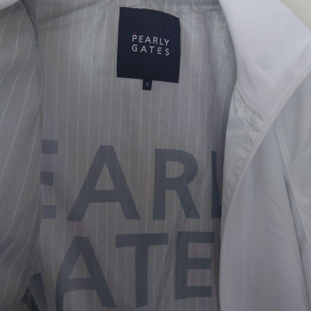 新品　パーリーゲイツ フルジップジャケット 白　サーモトロン　サイズ４