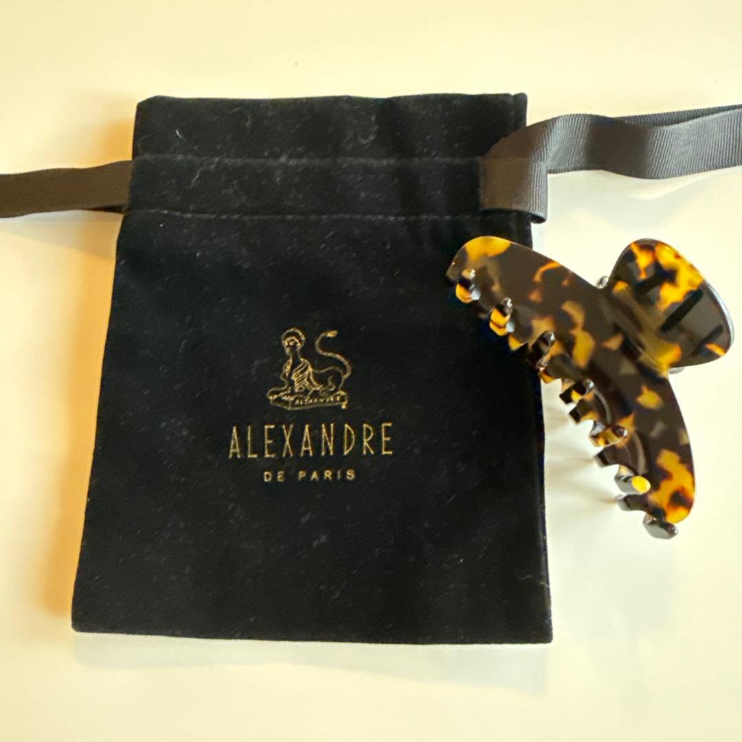 JAL機内販売ALEXANDRE DE PARIS スワロフスキー付ヘアクリップ