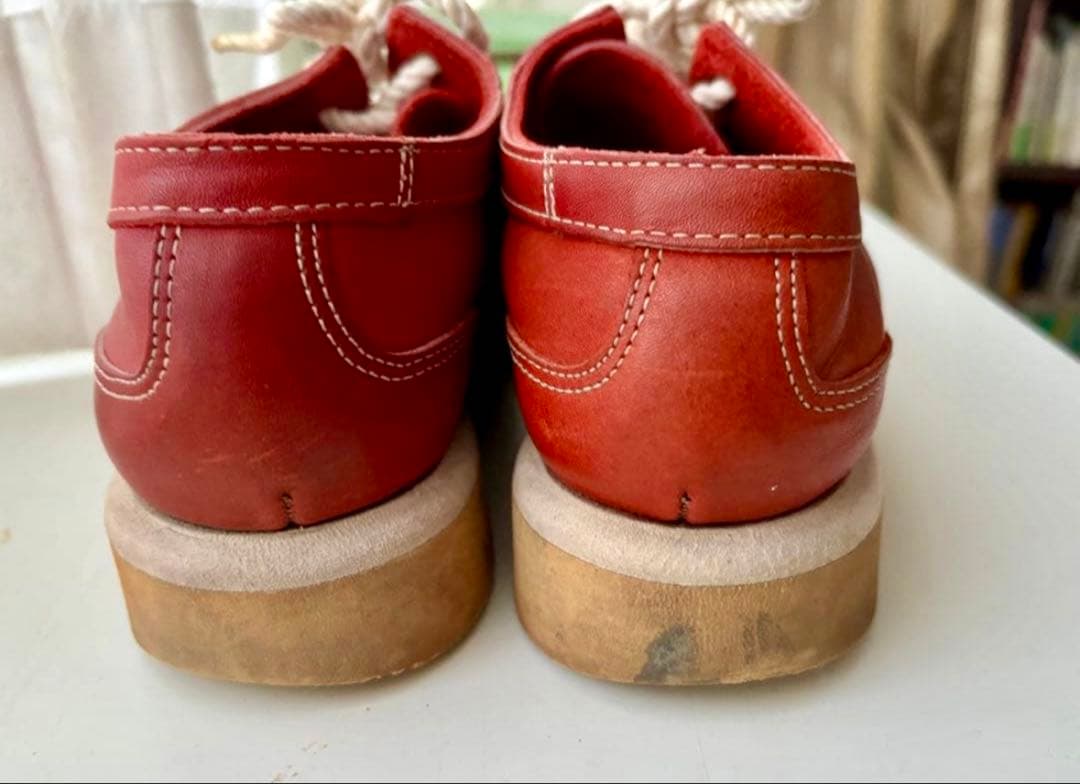 専用PARABOOT 赤THIERS 旧モデル