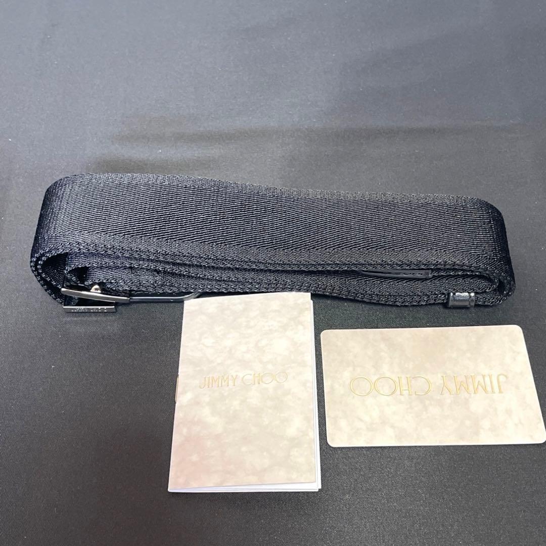 専用品JIMMY CHOO KNOX モスグリーン 2WAY ビジネスバッグ