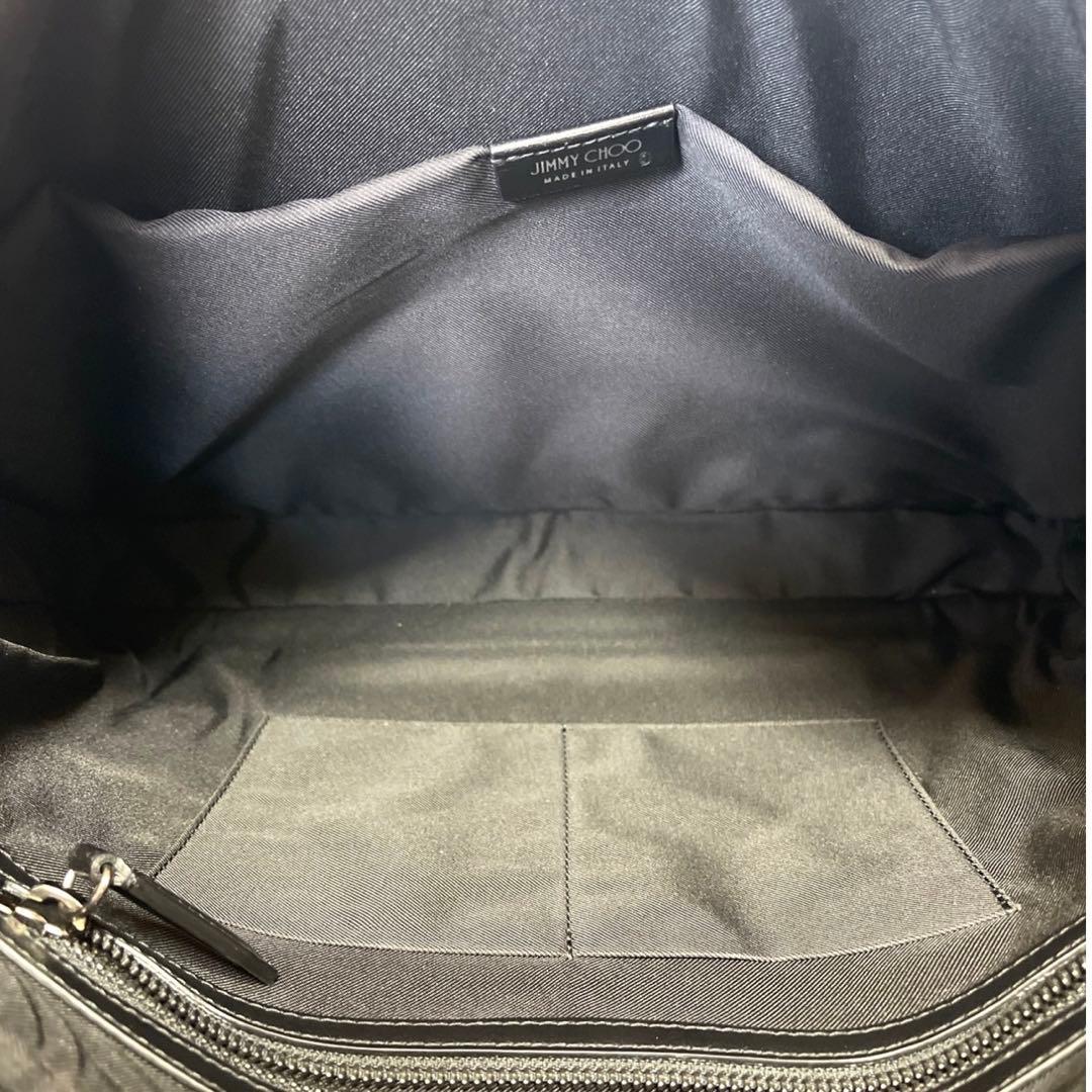 専用品JIMMY CHOO KNOX モスグリーン 2WAY ビジネスバッグ