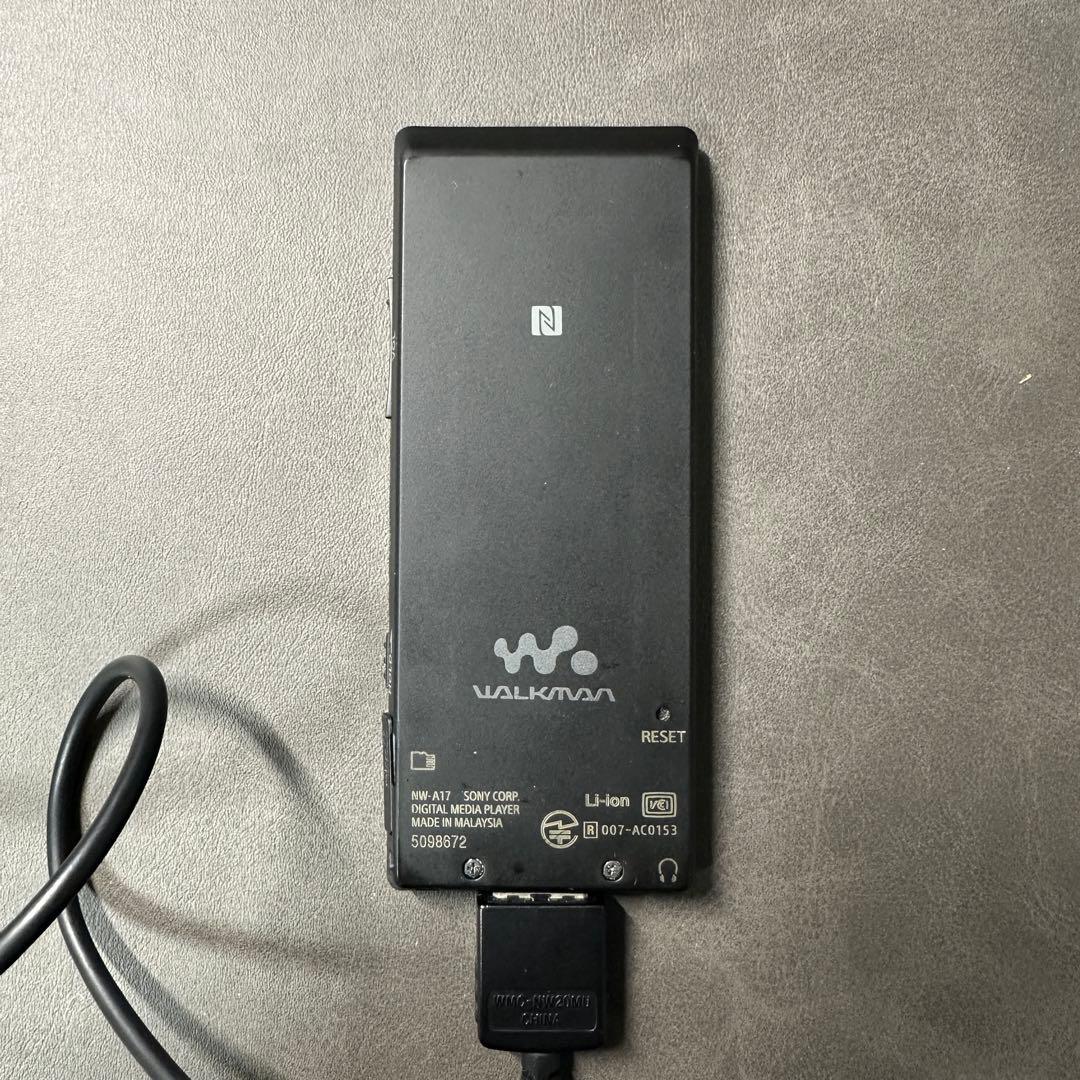 【箱付】SONY ウォークマン NW-A17(64GB) ブラック