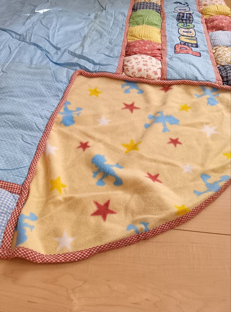 ピノキオ　ディズニー 長方形こたつ掛け布団敷き布団 　ベルメゾン