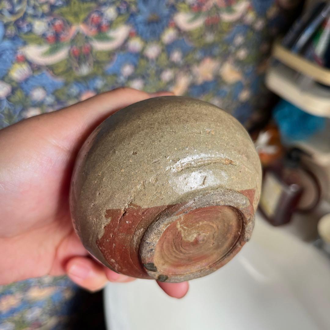 李朝　高麗　前期　徳利　花瓶　鉄絵