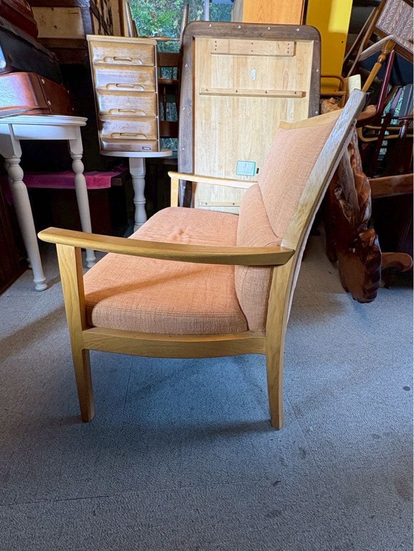 カンディハウス ラ・ヴィーL ラブソファー ミレニアムOR 旭川家具 北欧