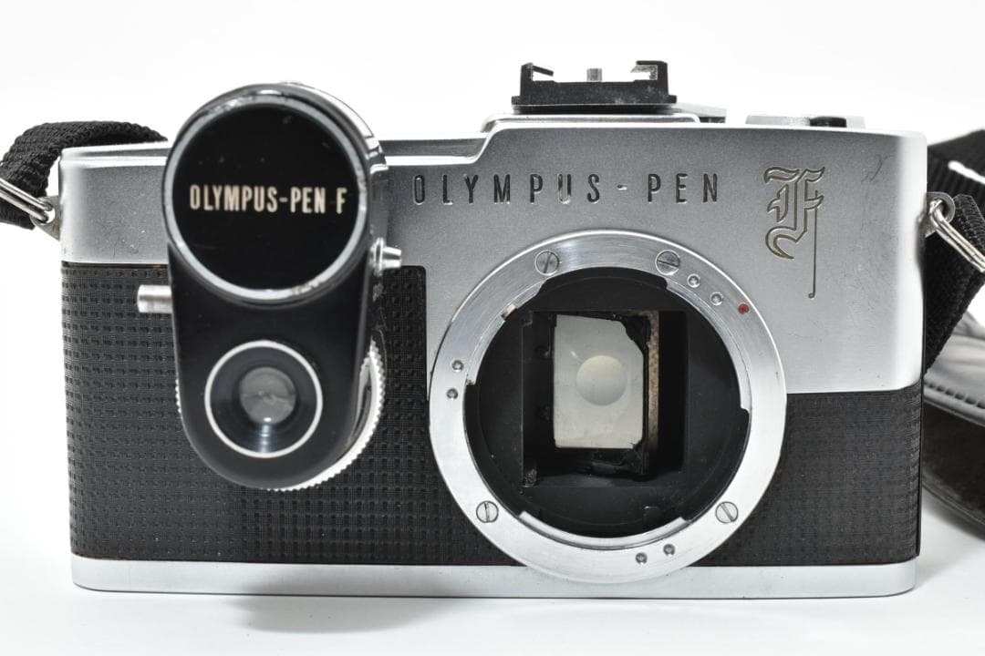 ★各部モルト張り替え済・美品★ オリンパス PEN-F ボディ #21133
