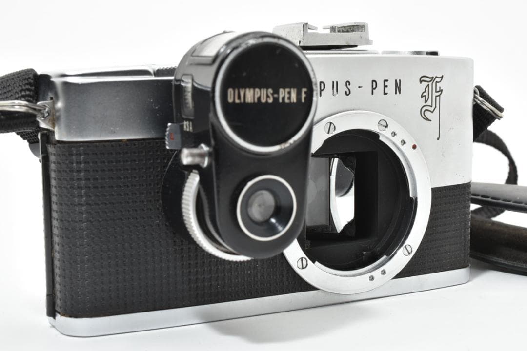 ★各部モルト張り替え済・美品★ オリンパス PEN-F ボディ #21133