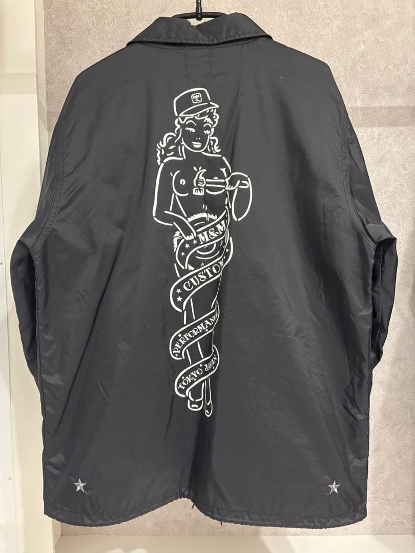 m&m custom performance コーチジャケット