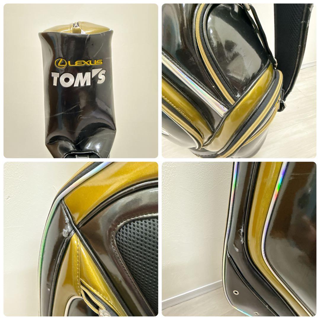 【激レア】LEXUS×TOM'S キャディバック　ゴルフバック　レクサス　トムス