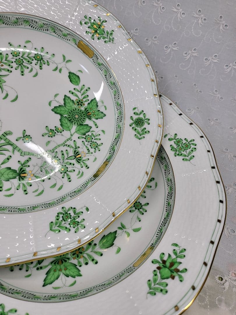 未使用✨希少✨ヘレンド インドの華 プレート 深皿 パスタ カレー2枚