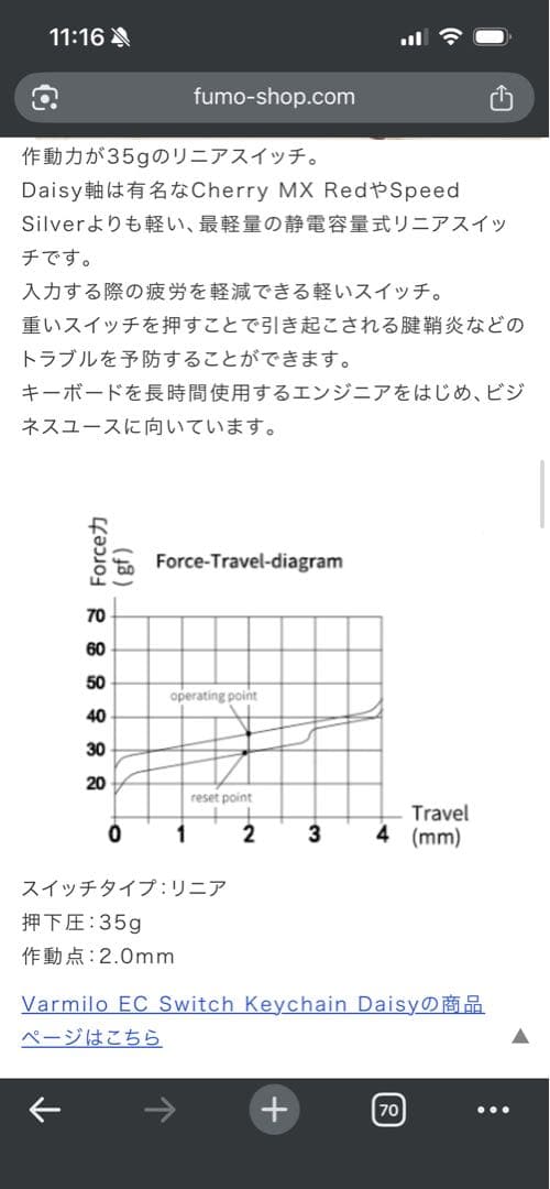 Varmilo 桜デザイン キーボード
