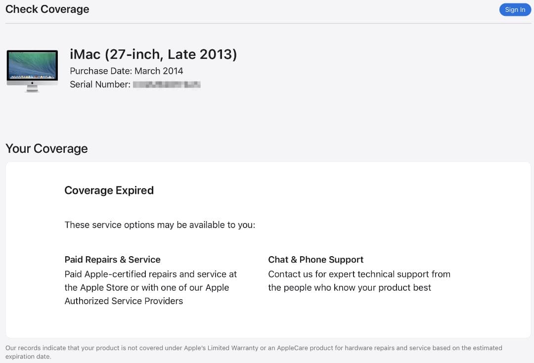 iMac 27インチ late 2013 32GB SSD1TB