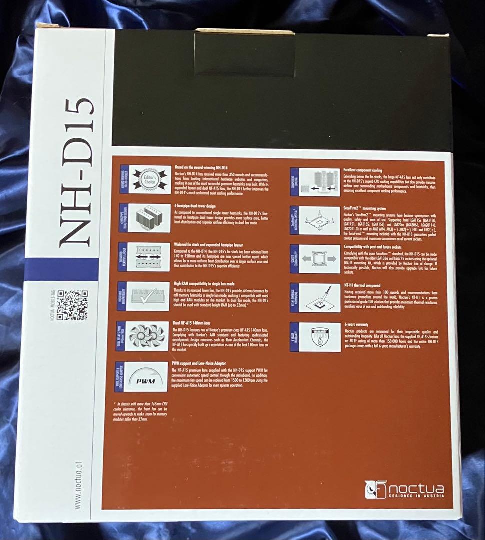 ゆー　8台　未使用　Noctua NH-D15 CPU クーラー