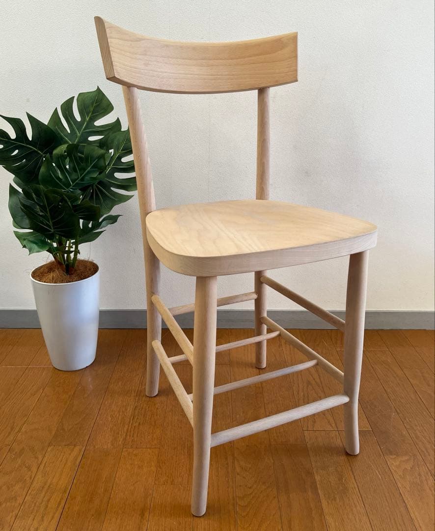 SEMPRE センプレ　カフェチェア MILANO 無塗装　北欧スタイル　モダン